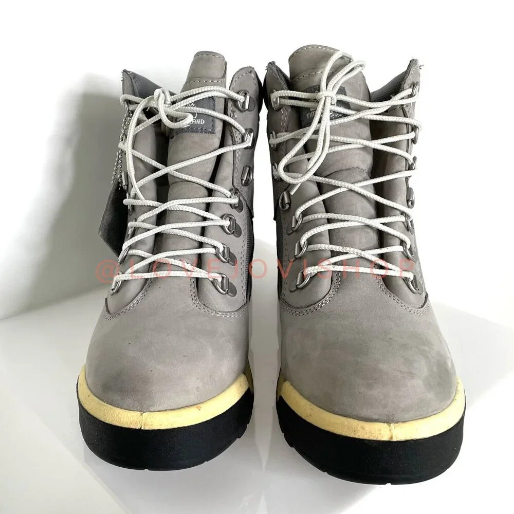 Boots | Timberland Premium Leather & Mesh Waterproof | Insulated Streetwear 9.5